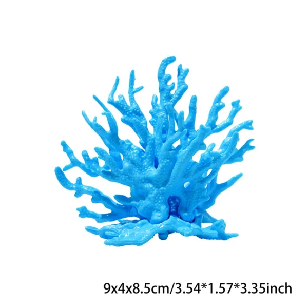 1PC Coralline Artificial Fish Tank Decorations Aquarium Artificial PVC Plants Coral Ornaments Aquarium Landscape Aquarium - Image 13