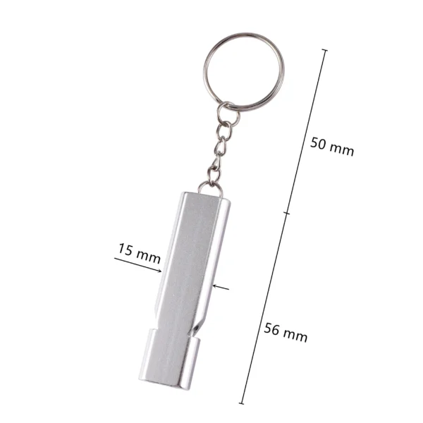 1 Pc Pet Bird Training Whistle Reinforced Aluminum Two-tone Training Whistle Cat And Dog Training Tool Dog Training Hawk Whistle - Image 2