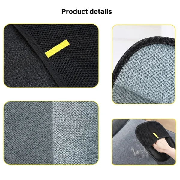 Pet Grooming Gloves Static Dedusting Brush Pet Hair Remover Brush Removing Dog Cat Hair From Sofa Carpet Clothes Tool Supplies - Image 5