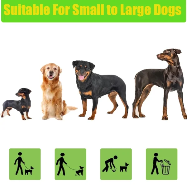 EPI Biodegradable Dog Poop Bags Lavender Scented Pet Poop Bags With Holder Extra Thick Leakproof Dog Poop Bags With Dispenser - Image 5