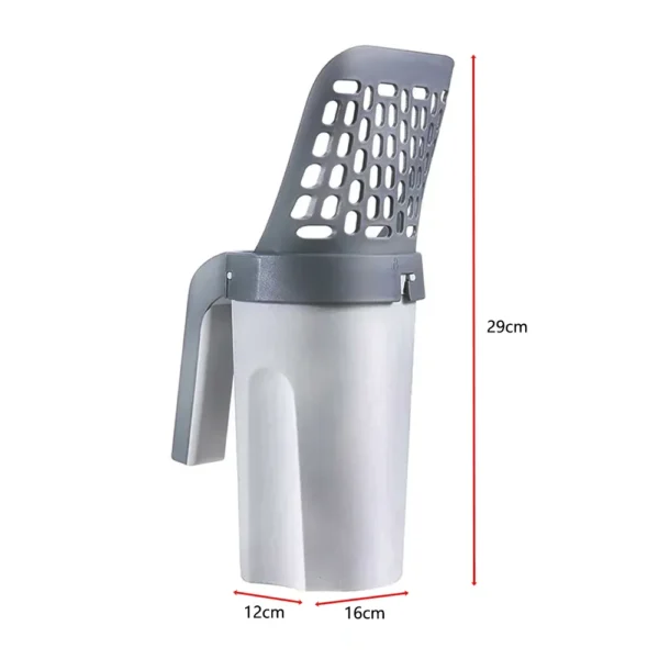 Cat Litter Shovel Scoop with Refill Bag For Pet Filter Clean Toilet Garbage Picker Cat Supplies Cat Litter Box Self Cleaning - Image 7