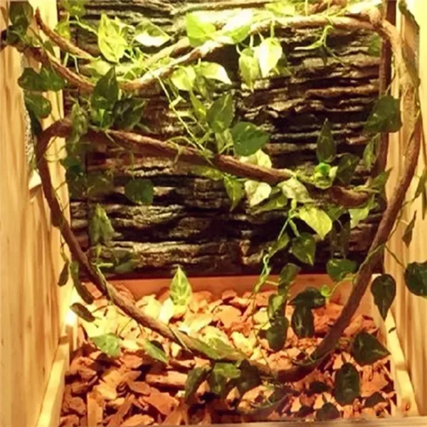 Large Flexible Vines Rattan Habitat Decoration Bendable Jungle Branches Climb Pet Supplies Reptiles Terrarium Decor 1.5/2.5/3m - Image 2