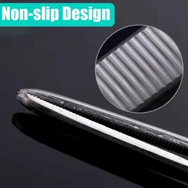 48cm Stainless Steel Tweezers Fish Tank Aquatic Plants Aqaurium Tool Water Plant Curved Pliers Birds Reptile Feeding Tongs - Image 4