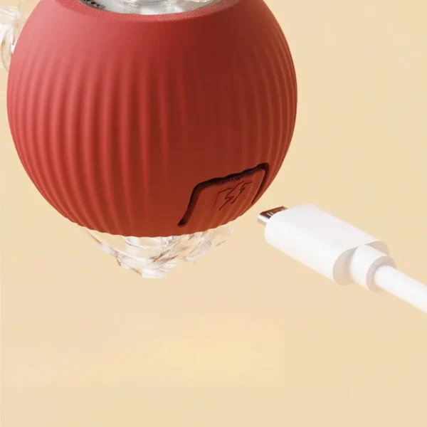 Cat Interactive Ball Toy Automatic Rolling Ball Faux Tail Smart Pet Electric Toy Cat Training Imitate Mouse Toy Pet Supplies - Image 6