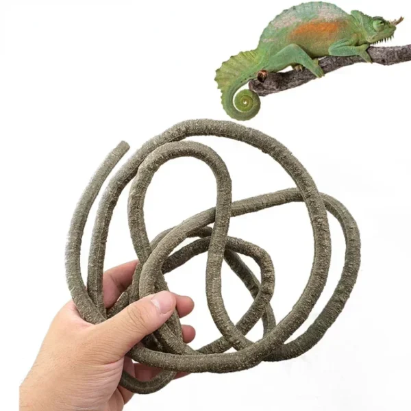 Large Flexible Vines Rattan Habitat Decoration Bendable Jungle Branches Climb Pet Supplies Reptiles Terrarium Decor 1.5/2.5/3m - Image 3